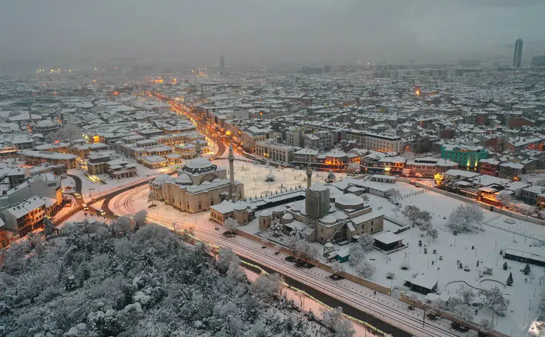 Konya’ya sistem kar yağışıyla geliyor: Şehir aniden soğuyacak