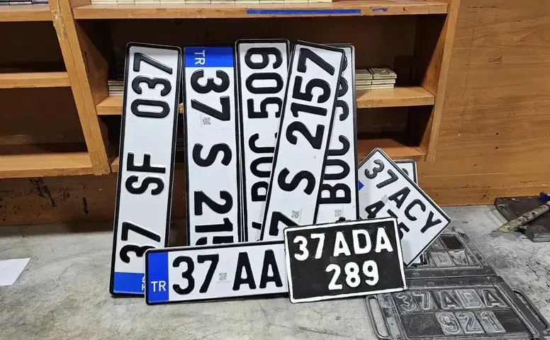 Plaka basım atölyesinde sıra var mı? Bu plakaları takanlara 140 bin TL ceza