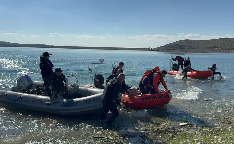Konya'da film sahnelerini aratmayan tatbikat: Baraj patladı