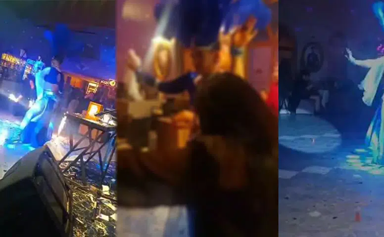 Konya'daki kadınlar rezalete imza attı: Sahne erkek dansözün