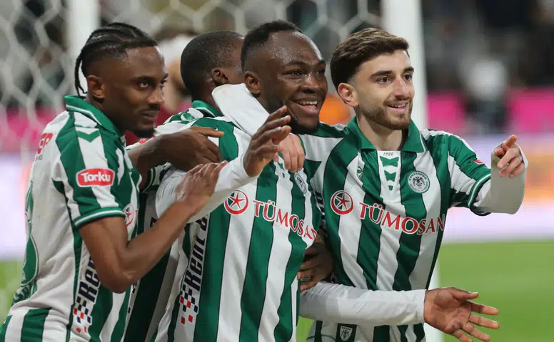 Konyaspor, Süper Lig'de yola devam: Matematiksel olarak garantiledi
