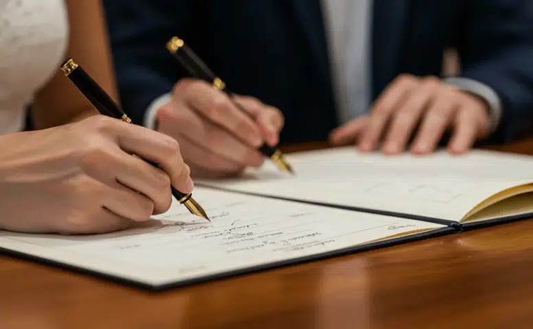 Nikahtan önce noter:  Evlilik sözleşmesine talep yüzde 40 arttı