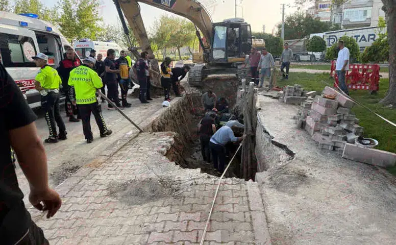 Konya'da feci iş kazası: MEDAŞ işçileri göçük altında kaldı