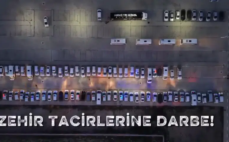 Konya'da 120 ekiple uyuşturucu operasyonu: Sokaklar temizlendi