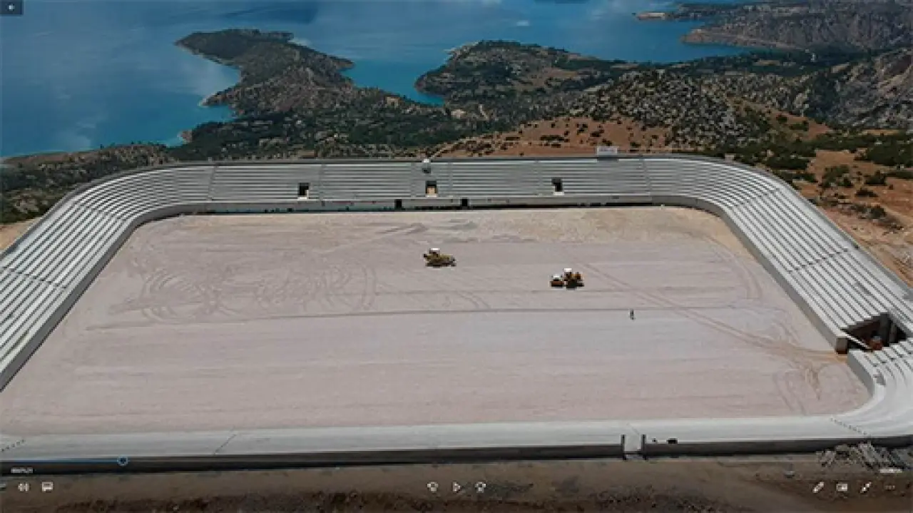 Konya'nın yanı başında bulunuyor: Turkuaz sular stadyuma eşlik ediyor 3