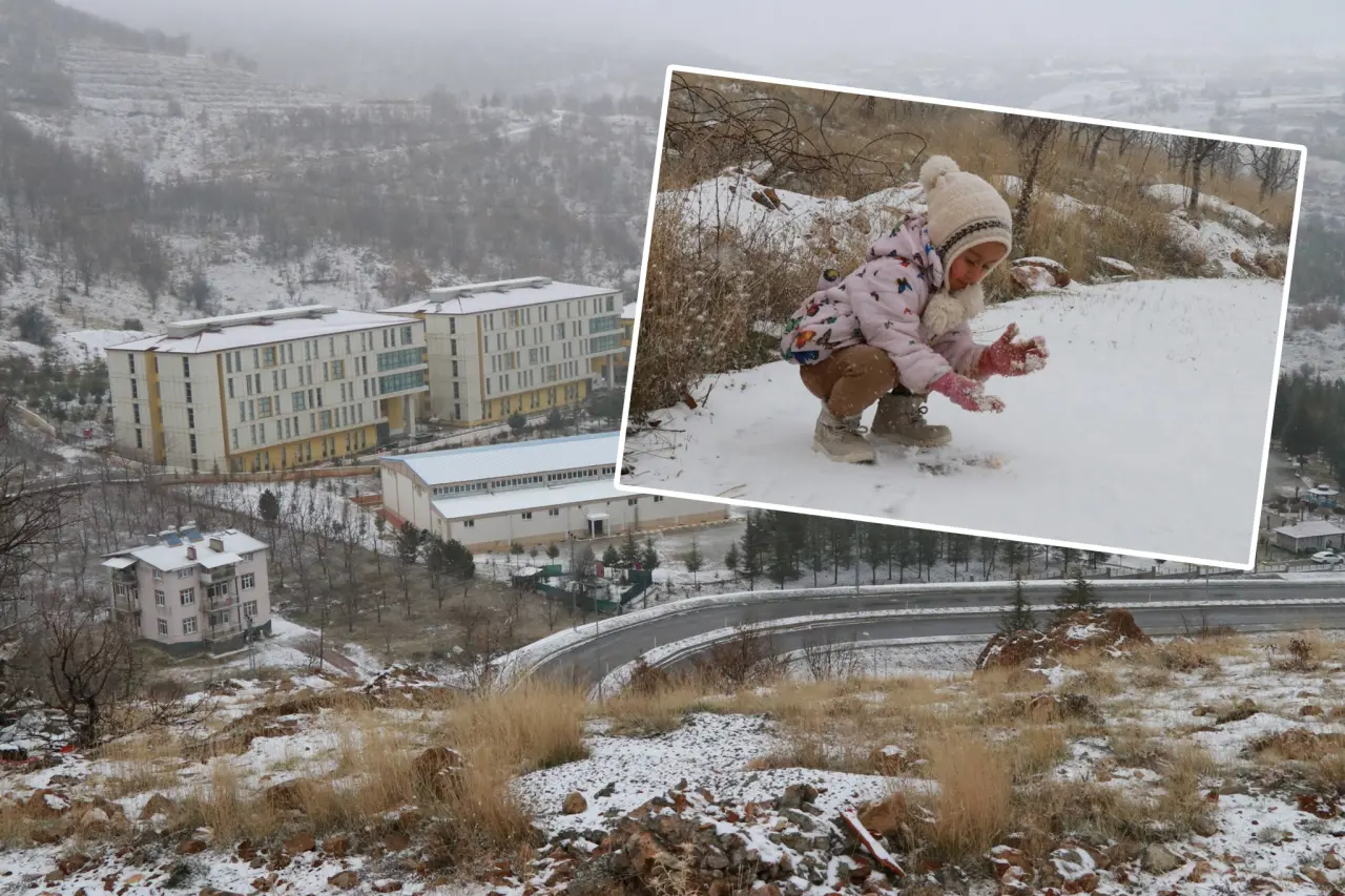 Konya'ya kış geldi: Kar yağışının en güzel kareleri çekildi 1