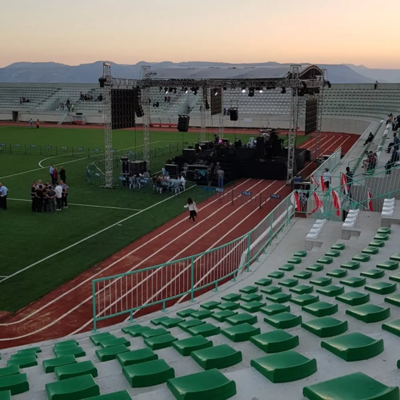 Konya'nın yanı başında bulunuyor: Turkuaz sular stadyuma eşlik ediyor 5