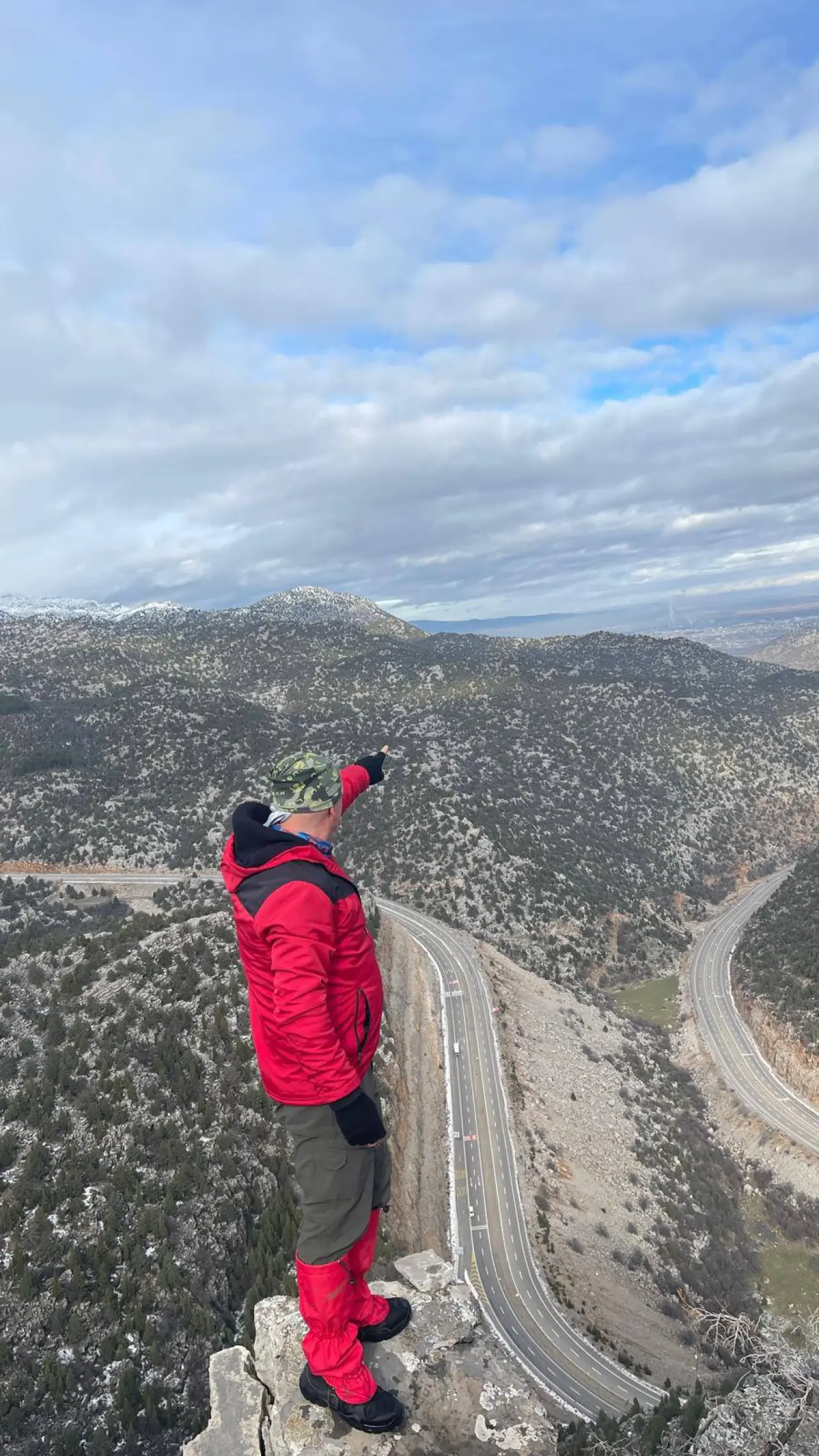 Konya'da kral hareket: Kurt Kayalarına bayrak için tırmandılar 10