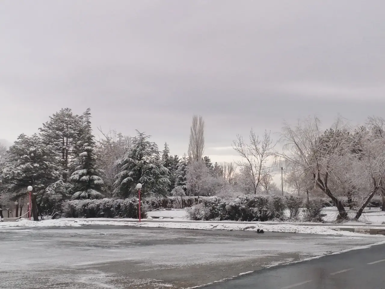 Konya’nın kış masalı: Beyaz gelinlik şehre çok yakıştı 12