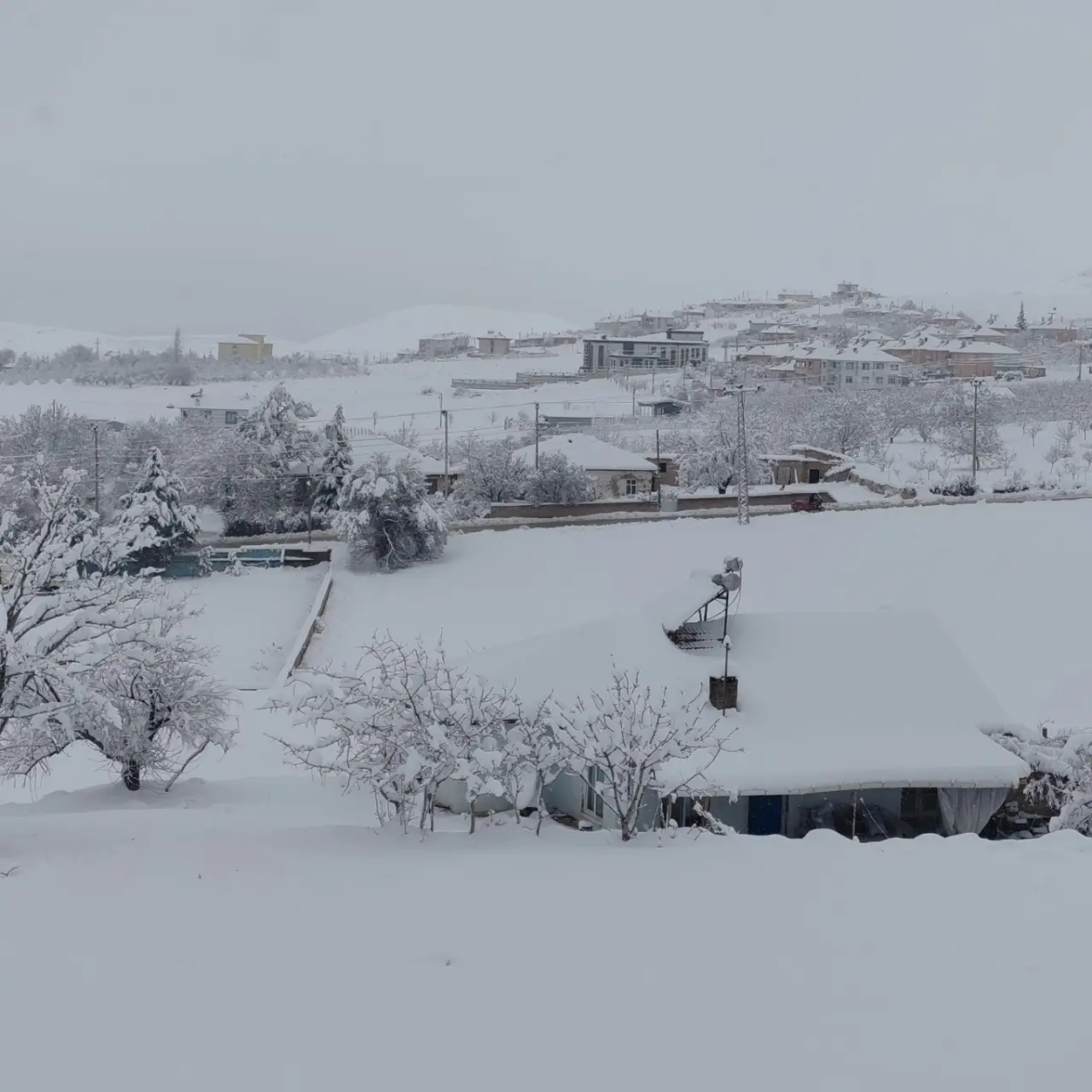 Konya’nın kış masalı: Beyaz gelinlik şehre çok yakıştı 14