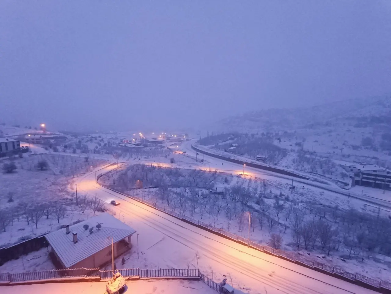 Konya’nın kış masalı: Beyaz gelinlik şehre çok yakıştı 8