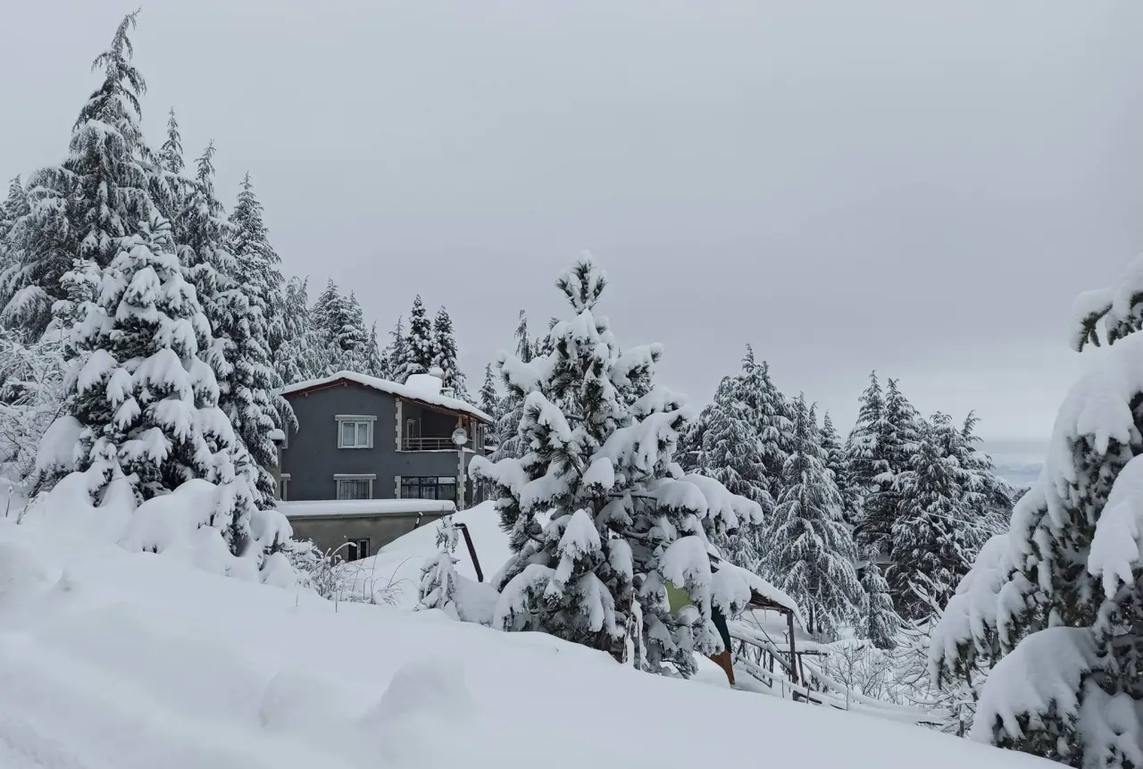 Konya'nın gizemle dolu yaylası: Tarih beyazları giydi 5