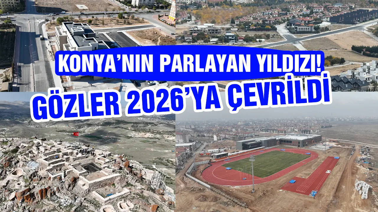 Konya'nın parlayan yıldızı oldu: Devasa merkezler kazandırıldı 1