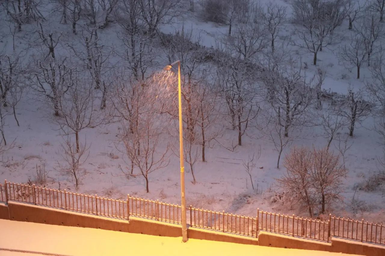 Konya’nın kış masalı: Beyaz gelinlik şehre çok yakıştı 7