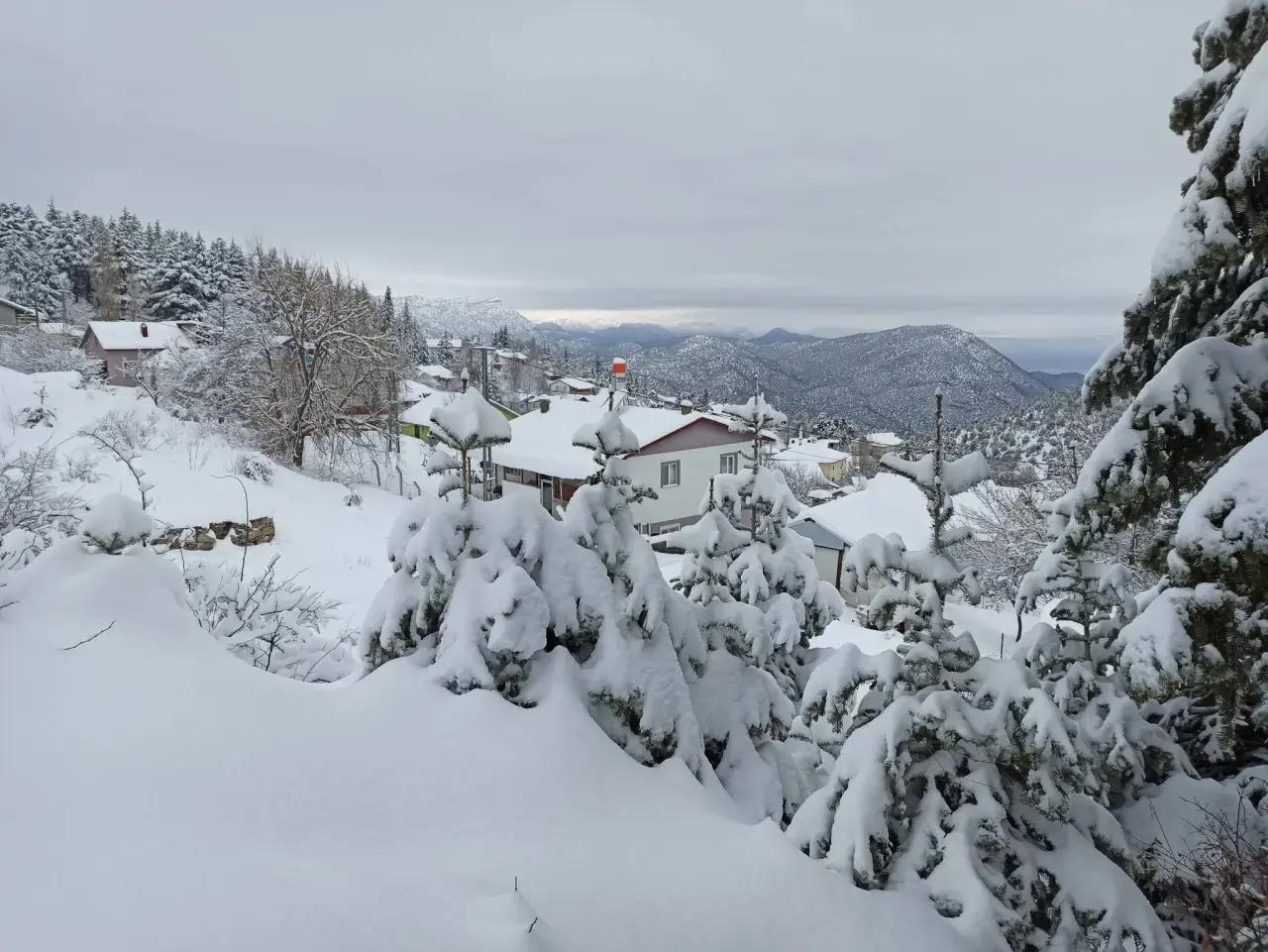 Konya'nın gizemle dolu yaylası: Tarih beyazları giydi 12
