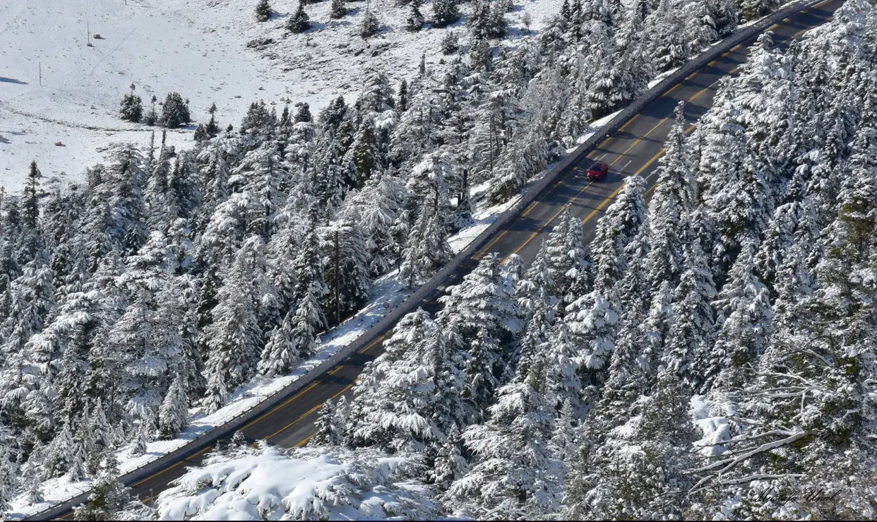 Konya’nın zirvesi beyaz tacı giydi: Alacabel’de kış güzelliği 3