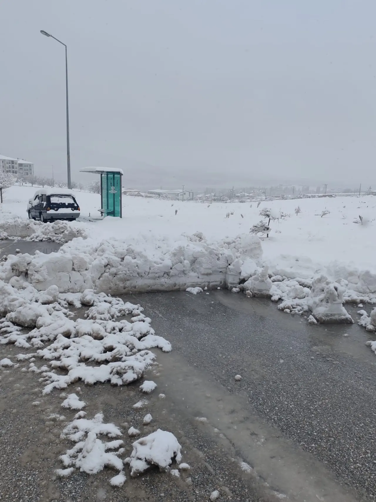 Konya'ya yağan kar yarım metreyi aştı: Sistemin yıldızı oldu 4