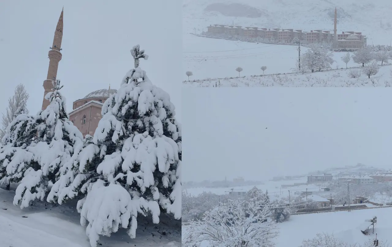 Konya'ya yağan kar yarım metreyi aştı: Sistemin yıldızı oldu 1