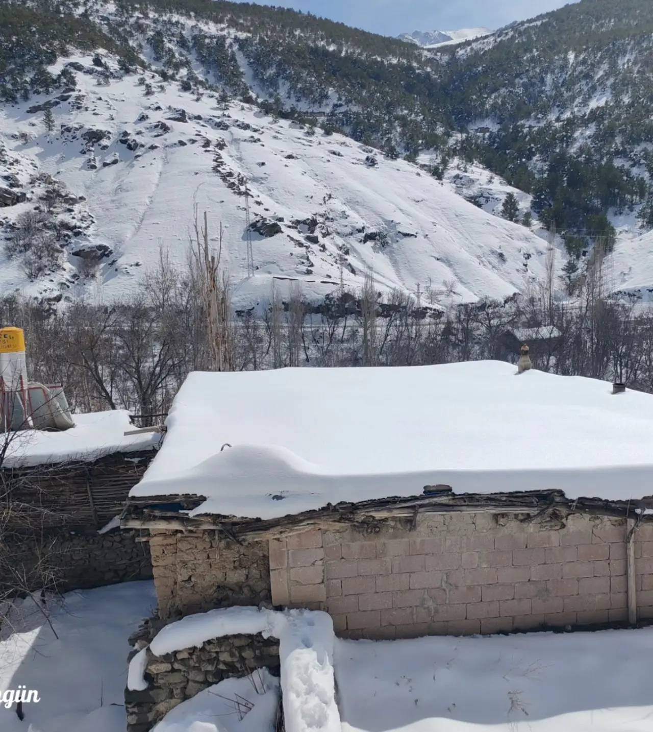 Konya'nın bu konumunda 1 metre kar var: Aydos hayran bırakıyor 2