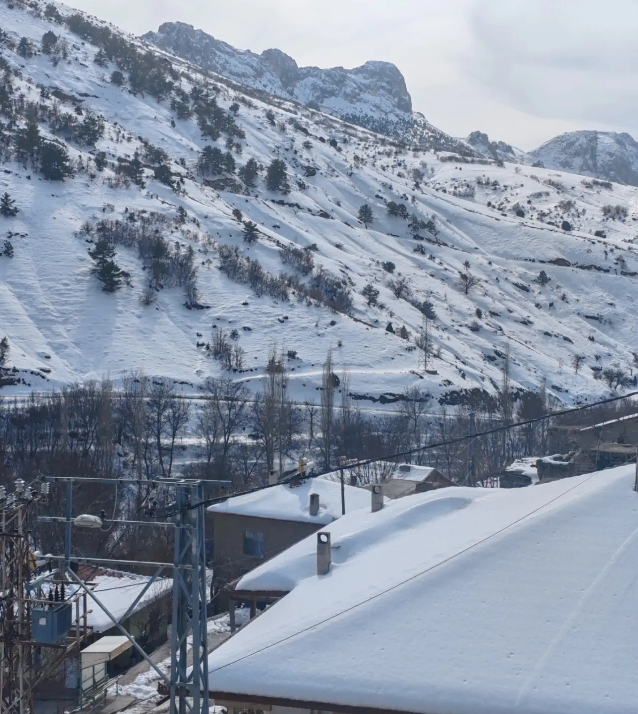 Konya'nın bu konumunda 1 metre kar var: Aydos hayran bırakıyor 6
