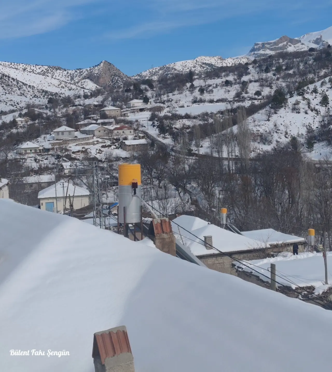 Konya'nın bu konumunda 1 metre kar var: Aydos hayran bırakıyor 7