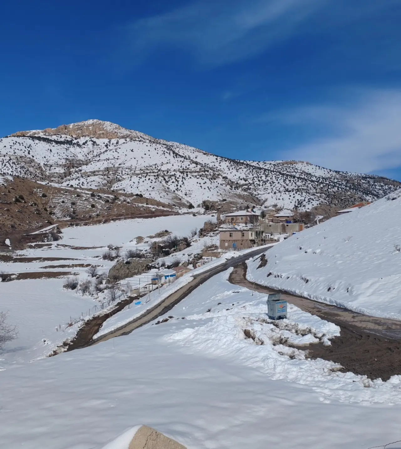 Konya'nın bu konumunda 1 metre kar var: Aydos hayran bırakıyor 1