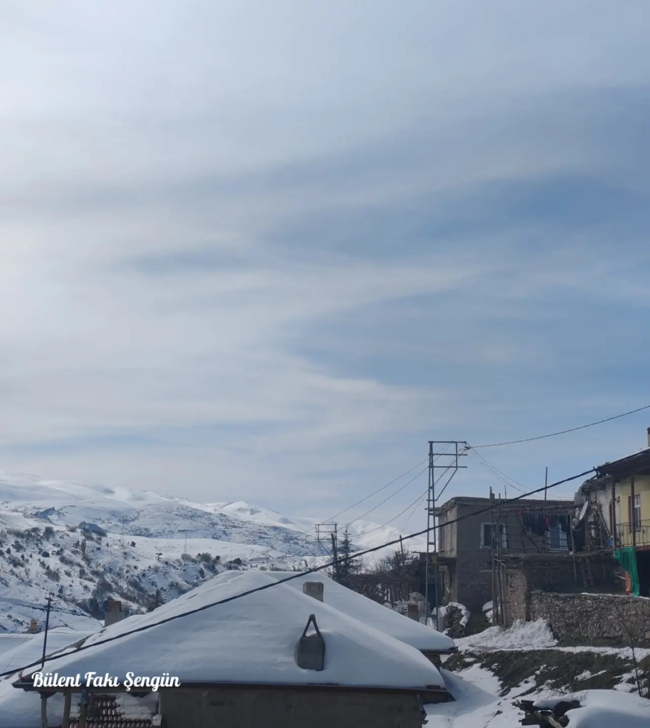 Konya'nın bu konumunda 1 metre kar var: Aydos hayran bırakıyor 5