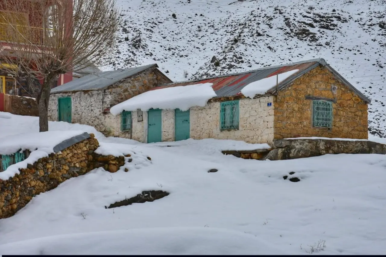 Konya’nın en renkli rotası: Hisarlık beyaz örtüyle baharı karşıladı 2
