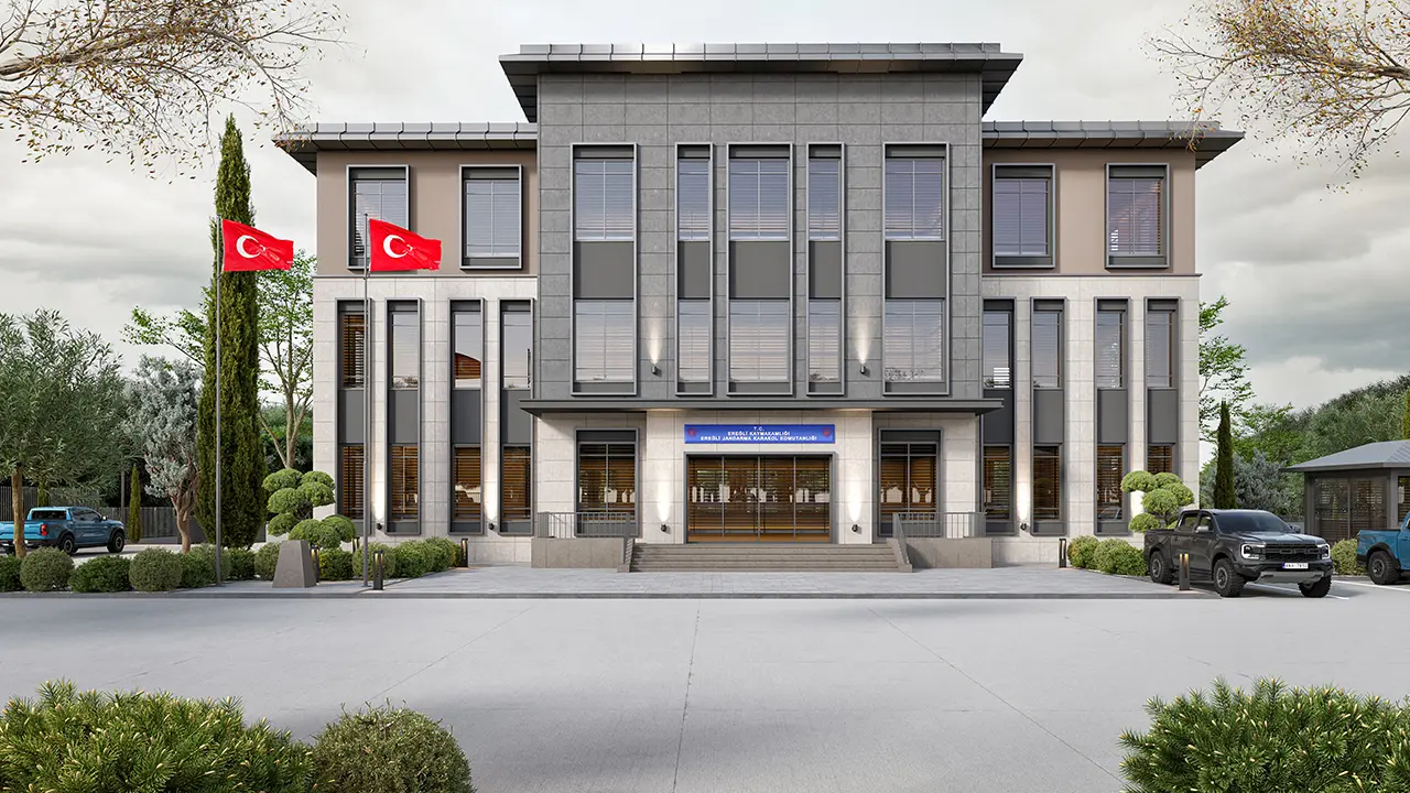 Konya’ya modern binalar inşa ediliyor: Karakollar yükseliyor 8