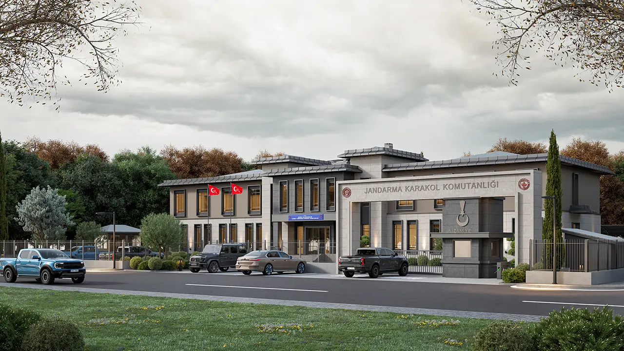 Konya’ya modern binalar inşa ediliyor: Karakollar yükseliyor 6