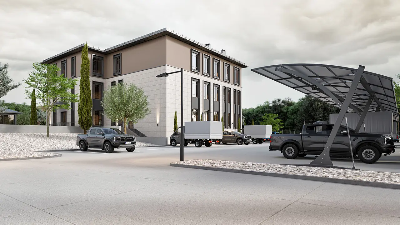 Konya’ya modern binalar inşa ediliyor: Karakollar yükseliyor 9