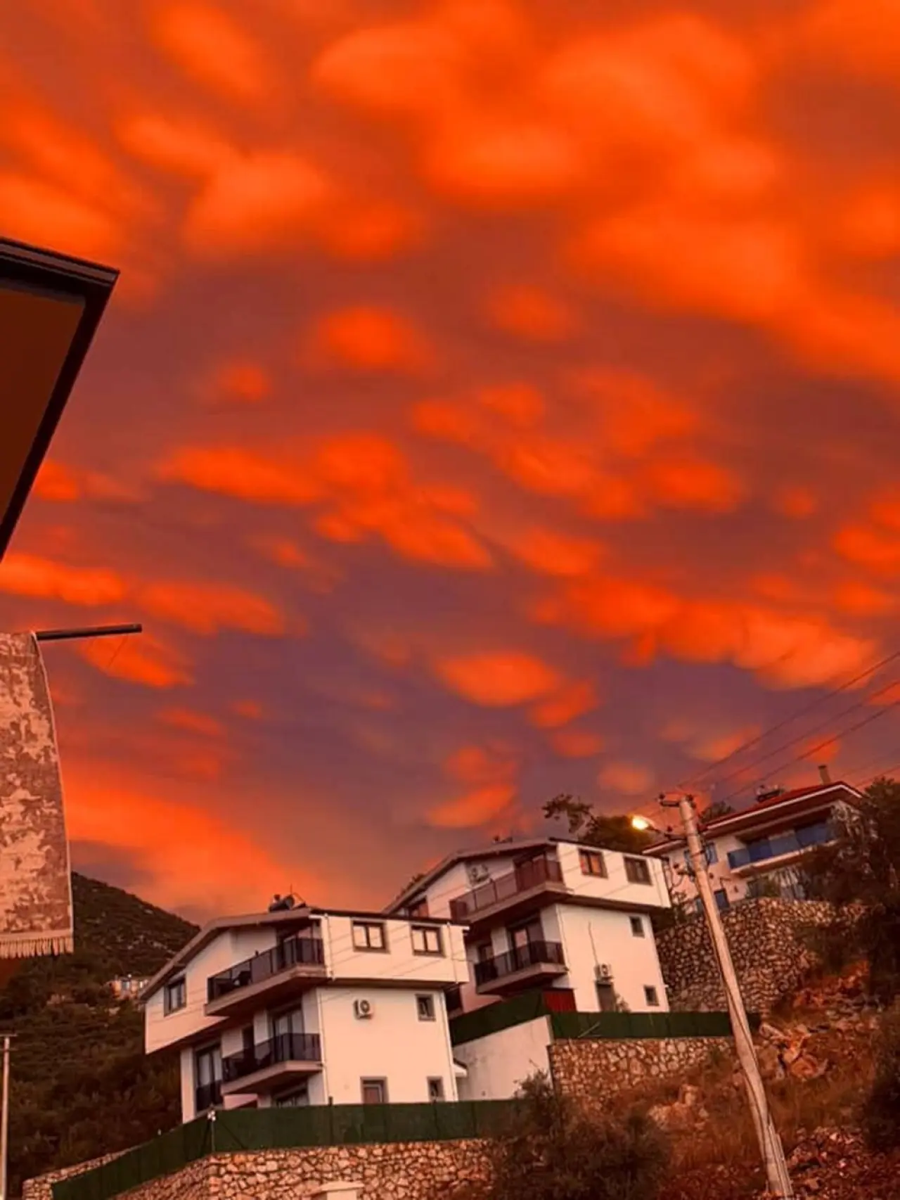 Muğla'da sağanak sonrası Mammatus bulutları görüldü - 3