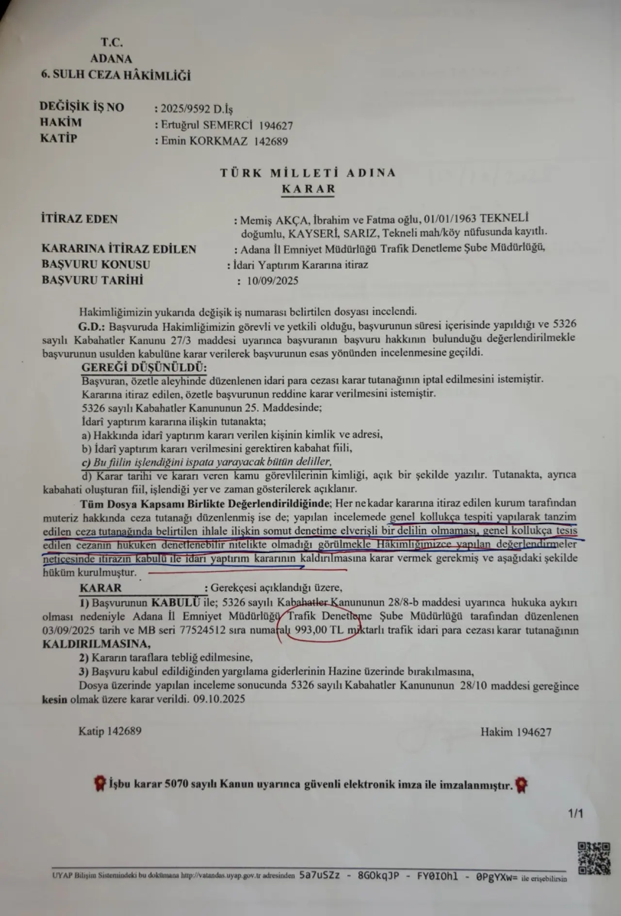 Mahkemeden emsal karar: Artık her polis ceza yazamayacak - Resim : 3