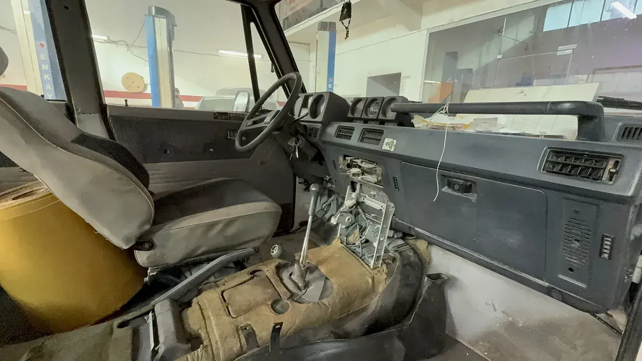 Recep Yazıcıoğlu’nun beyaz makam aracı