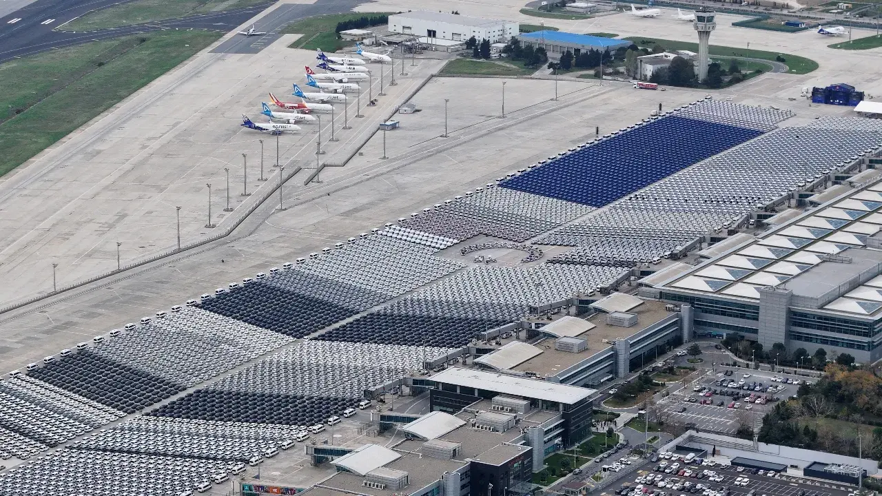 10 bin araç tek karede! Cumhurbaşkanı Erdoğan bugün teslim edecek