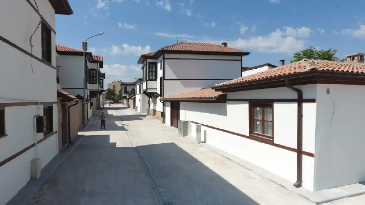 Konya'da tarihi evler kentsel dönüşüm ile yaşatılıyor