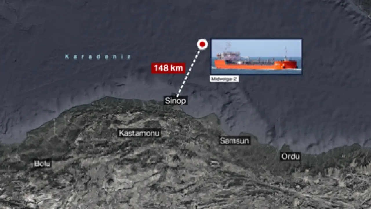 Karadeniz'de Rus tankerine saldırı | 5 gün içinde 3'üncü saldırı