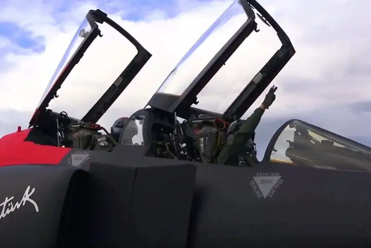 Baba fantom F-35'le karşılaştı, tatbikatın yıldızı oldu 5