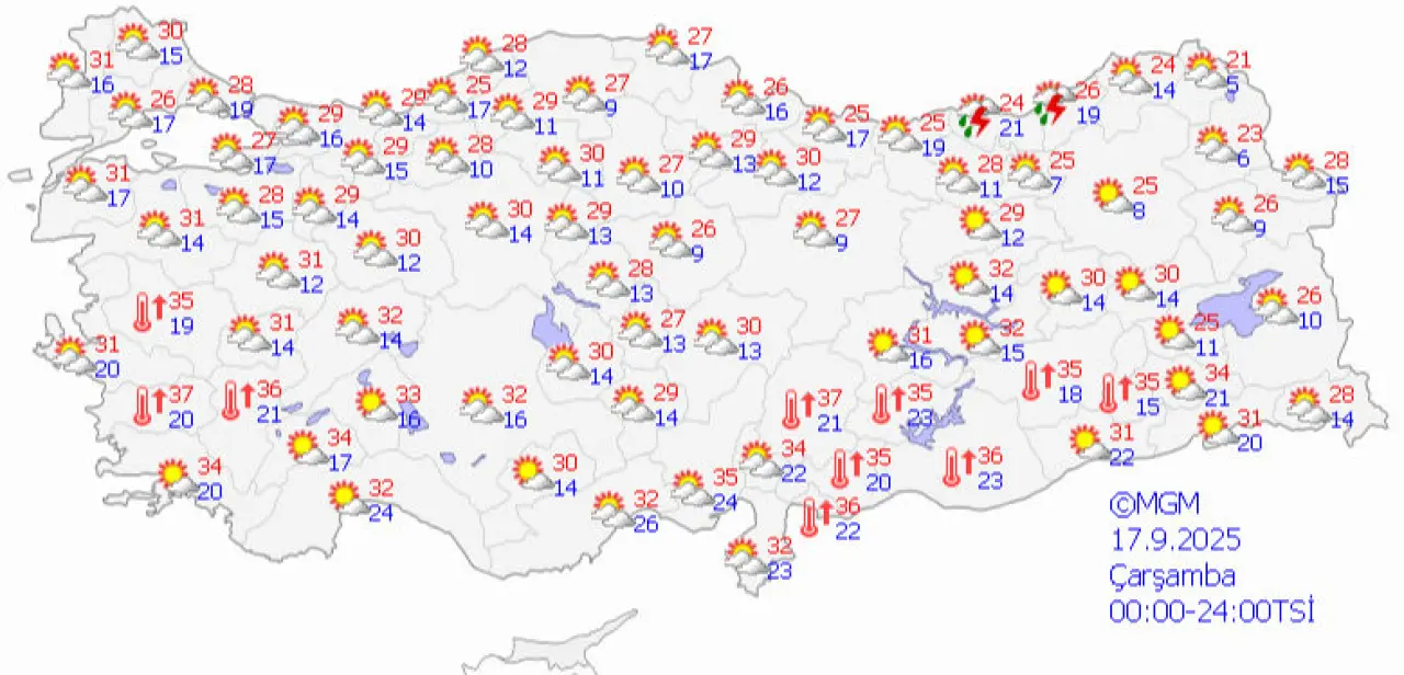 Meteoroloji tarih vererek uyardı: İstanbul ve 50’ye yakın ilde sağanak yağış var! - 4. Resim