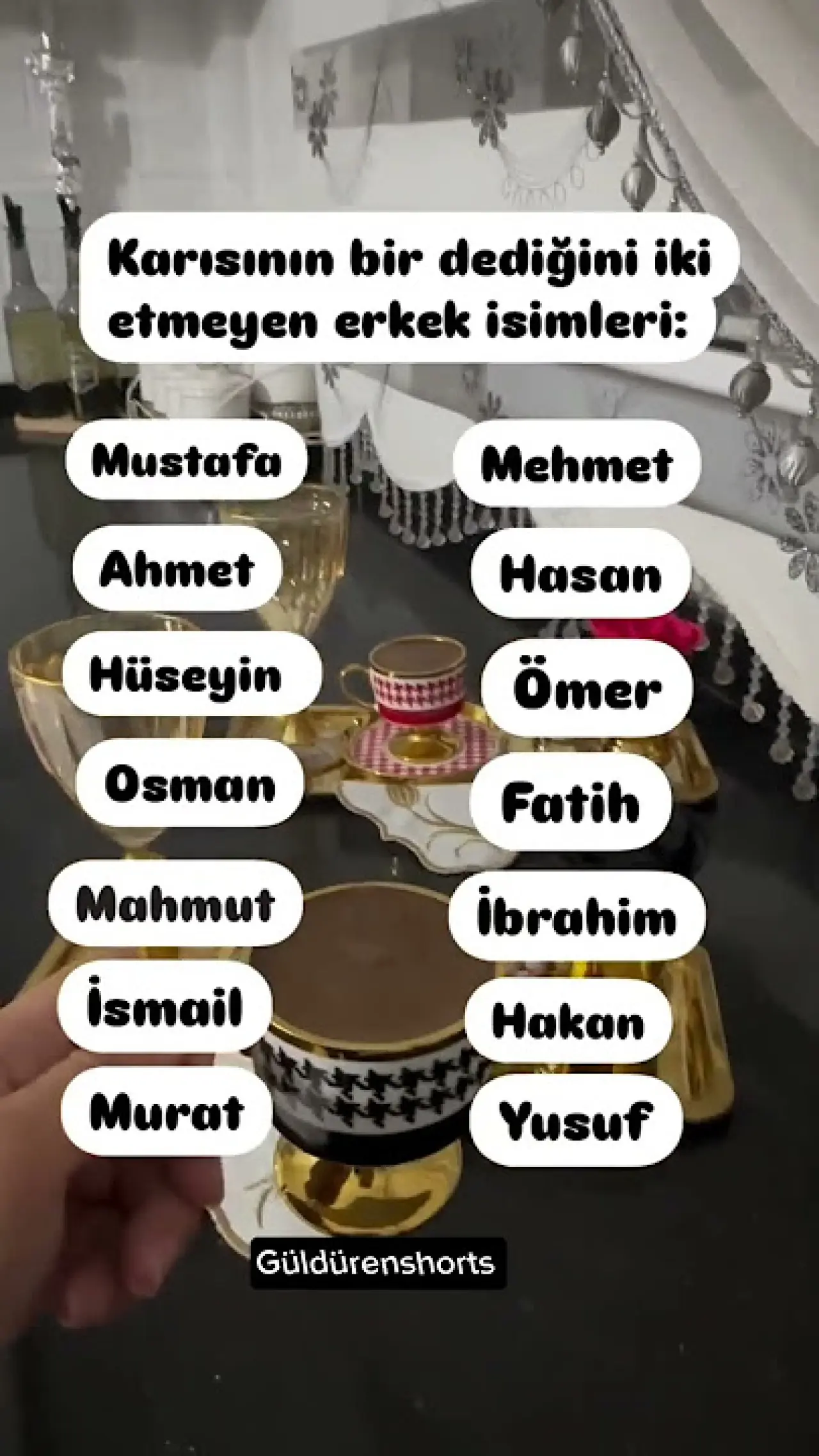 Karısının bir dediğini iki etmeyen erkek isimleri👉 - YouTube