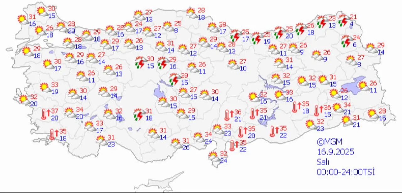 Meteoroloji tarih vererek uyardı: İstanbul ve 50’ye yakın ilde sağanak yağış var! - 3. Resim