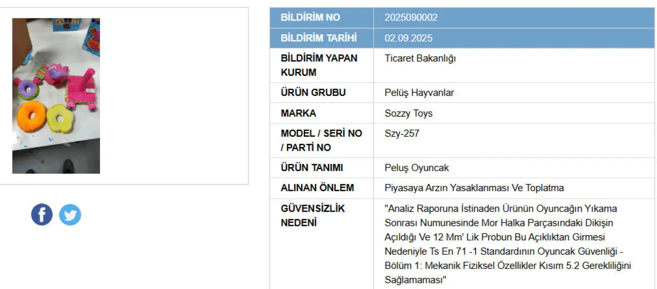 Ticaret Bakanlığı harekete geçti! Bu oyuncaklar evinizde varsa dikkat - 5. Resim
