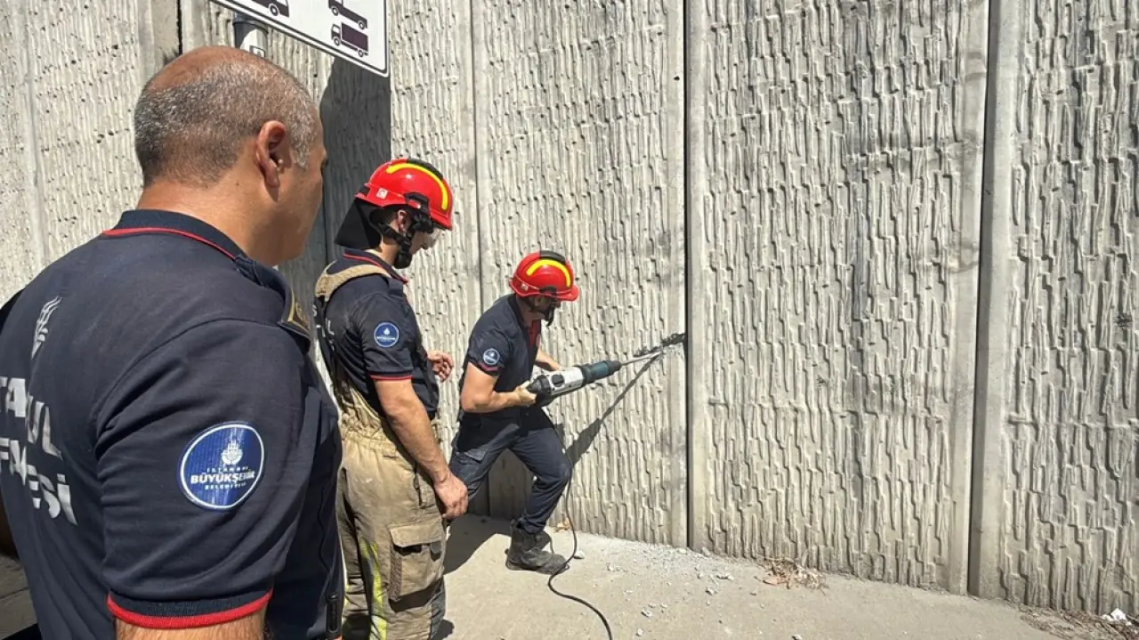 İstanbul'un orta yerinde akılalmaz olay: Günlerce içerde kaldı, tüneldeki sesleri duyanlar ihbar etti - 2