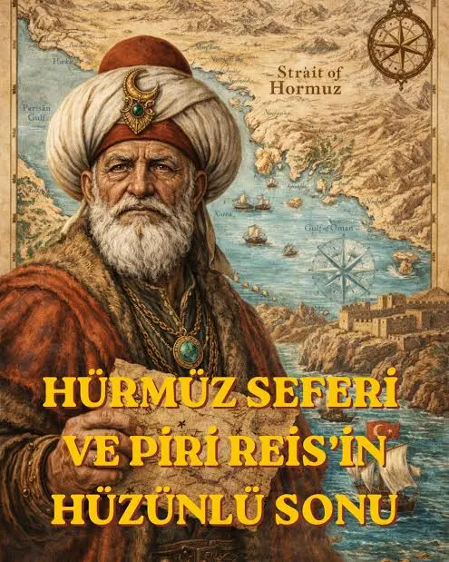 Dünyanın şah damarı: Hürmüz Boğazı. 500 yıl önce Piri Reis, bu dar geçitte  bir imparatorluğun kaderini belirlemek için mücadele vermişti. Bugün tarih  değişti ama strateji aynı kaldı. Neden hala kritik? Günümüzde küresel