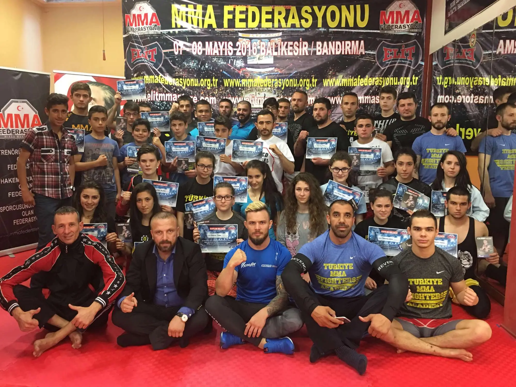 BALIKESİR/BANDIRMA MMA SEMİNERİ 7-8 MAYIS 2016