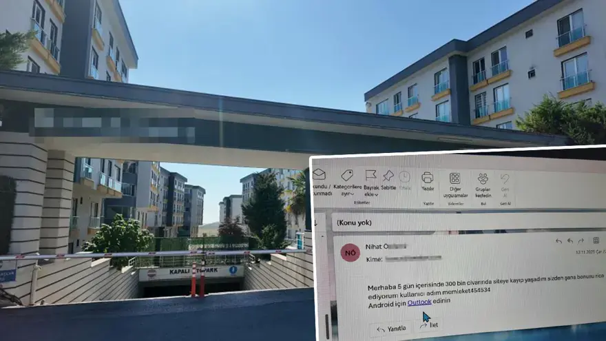 Sitede 22 milyonluk vurgun: Yönetici aidatları bahiste kaybetti, şans bonusu istediği mail ortaya çıktı
