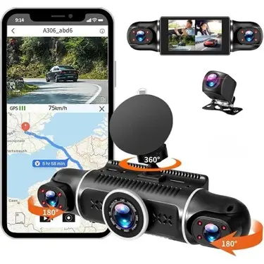 İdragon 4 Kameralı Araç Kamerası 1080P Geniş Açı GPS Takip G Fiyatı