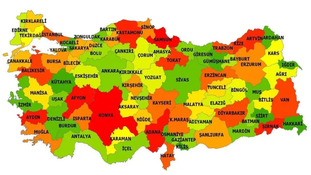 Türkiye İller Haritası: 81 İl ve Seyahat Planlama Rehberi