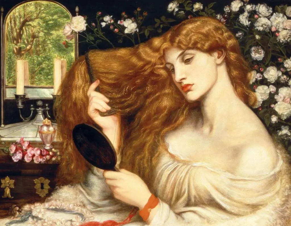 Lady Lilith - Dante Gabriel Rosetti, 1872
