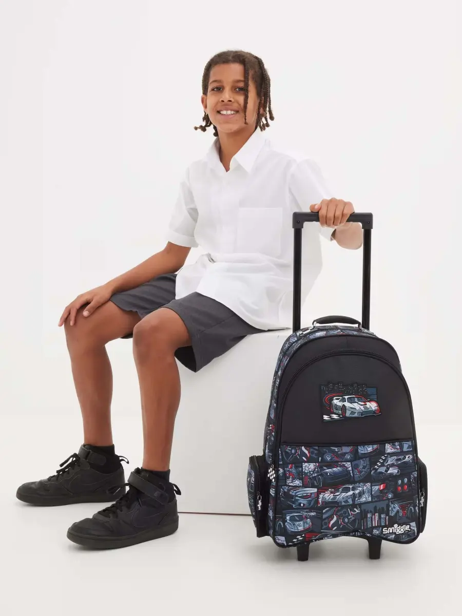 Smiggle Limitless Çekçekli Sırt Çantası